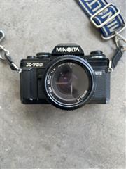 MINOLTA X-700 FILM CAMERA WITH PROMASTER SPECTRUM 7 LENS 52MM